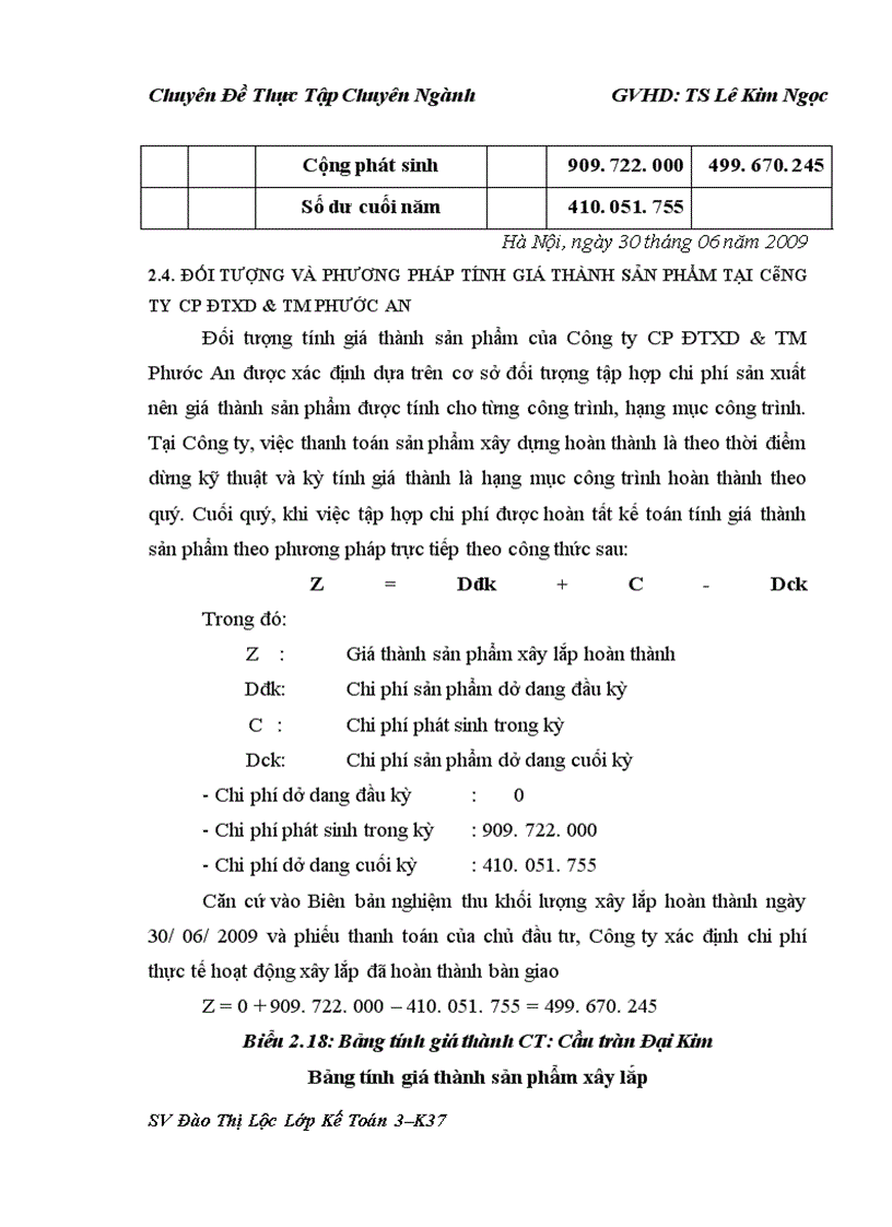 image for page Hoàn thiện kế toán chi phí sản xuất và tính giá thành sản phẩm tại Cty CP ĐT XD & TM Phước An