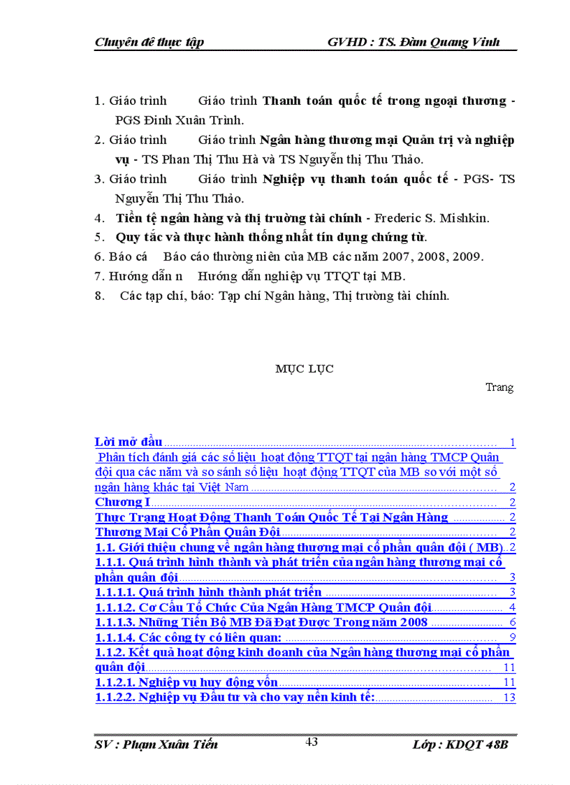 image for page Mở rộng hoạt động thanh toán quốc tế tại Ngân hàng TMCP Quân Đội