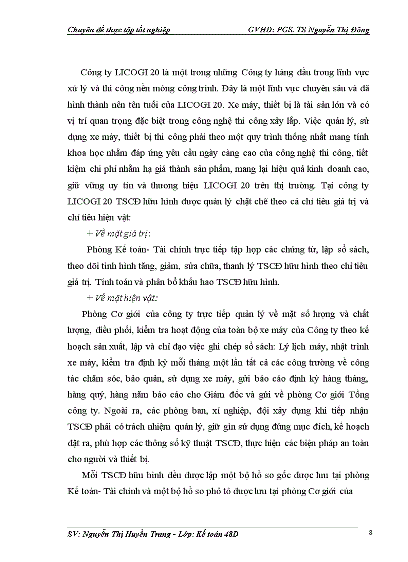 image for page Hoàn thiện kế toán tài sản cố định hữu hình với việc nâng cao hiệu quả sử dụng tài sản cố định hữu hình tại công ty Kỹ thuật nền móng và xây dựng 20