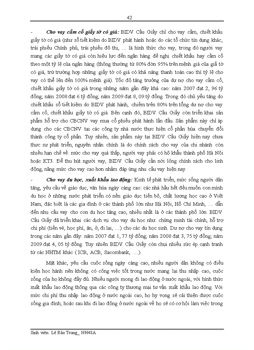image for page Giải pháp mở rộng hoạt động cho vay tiêu dùng tại Ngân hàng Đầu tư và Phát triển Việt Nam (BIDV) Chi nhánh Cầu Giấy