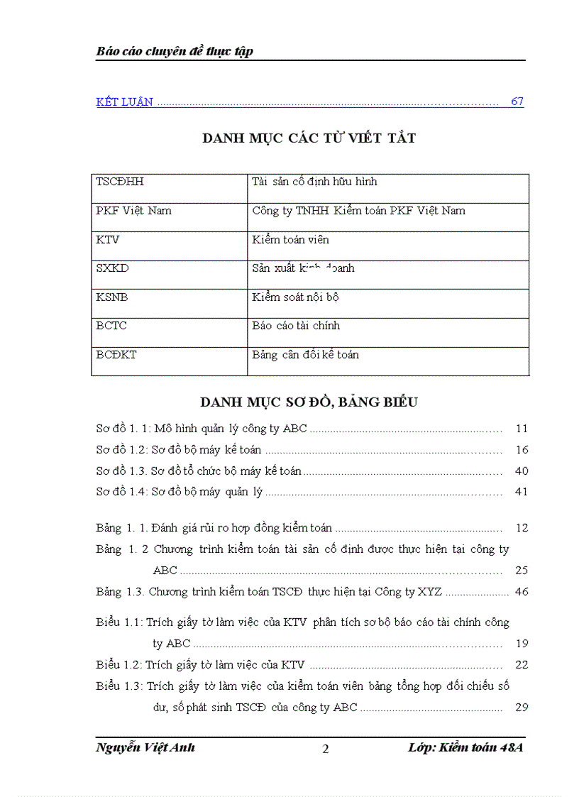 image for page Hoàn thiện kiểm toán khoản mục tài sản cố định hữu hình trong quy trình kiểm toán báo cáo tài chính do công ty tnhh kiểm toán pkf việt nam thực hiện Hà nội – 2010