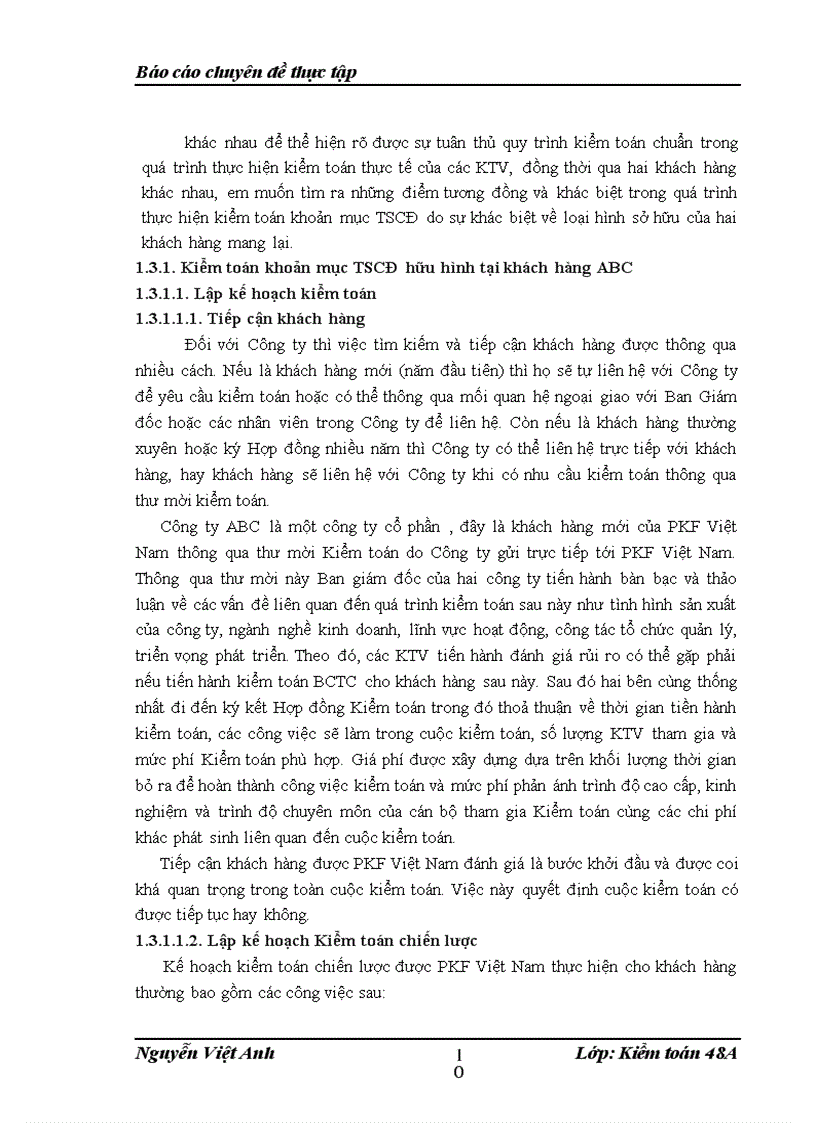 image for page Hoàn thiện kiểm toán khoản mục tài sản cố định hữu hình trong quy trình kiểm toán báo cáo tài chính do công ty tnhh kiểm toán pkf việt nam thực hiện Hà nội – 2010