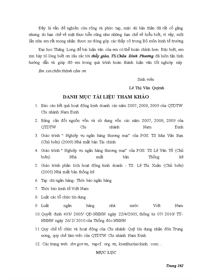image for page Một số giải pháp nâng cao chất lượng hoạt động tín dụng của Quỹ tín dụng nhân dân Trung ương -Chi nhánh Nam Định