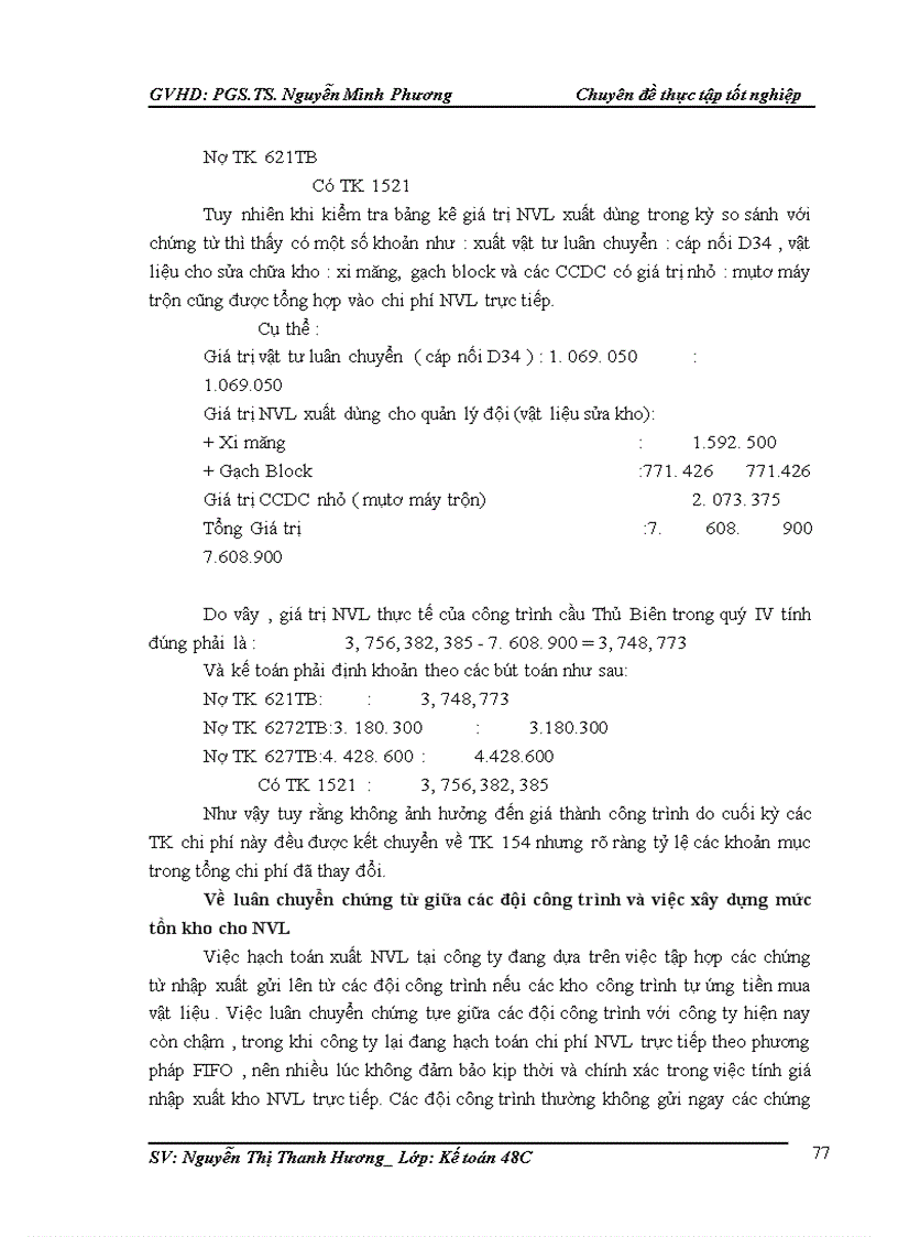 image for page Hoàn thiện kế toán chi phí sản xuất và tính giá thành sản phẩm xây lắp tại công ty Cổ phần xây dựng và đầu tư 492