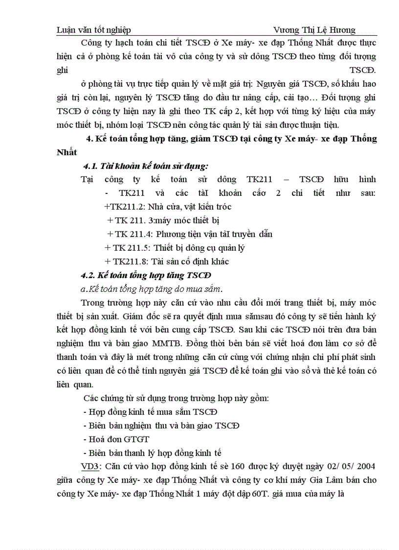 image for page Công tác kế toán TSCĐ tại Công ty Xe máy- xe đạp Thống Nhất