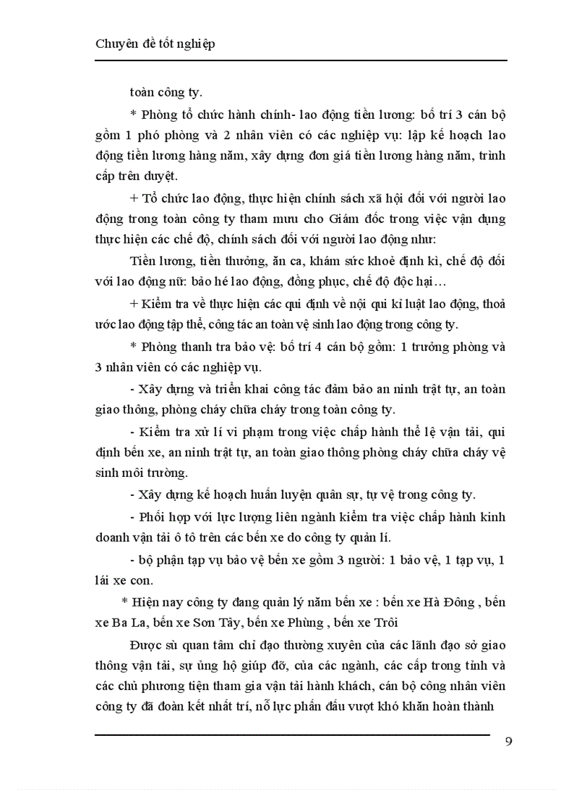 image for page Kế toán nghiệp vụ vốn bằng tiền và các khoản phải thanh toán tại công ty Quản lí bến xe Hà Tây