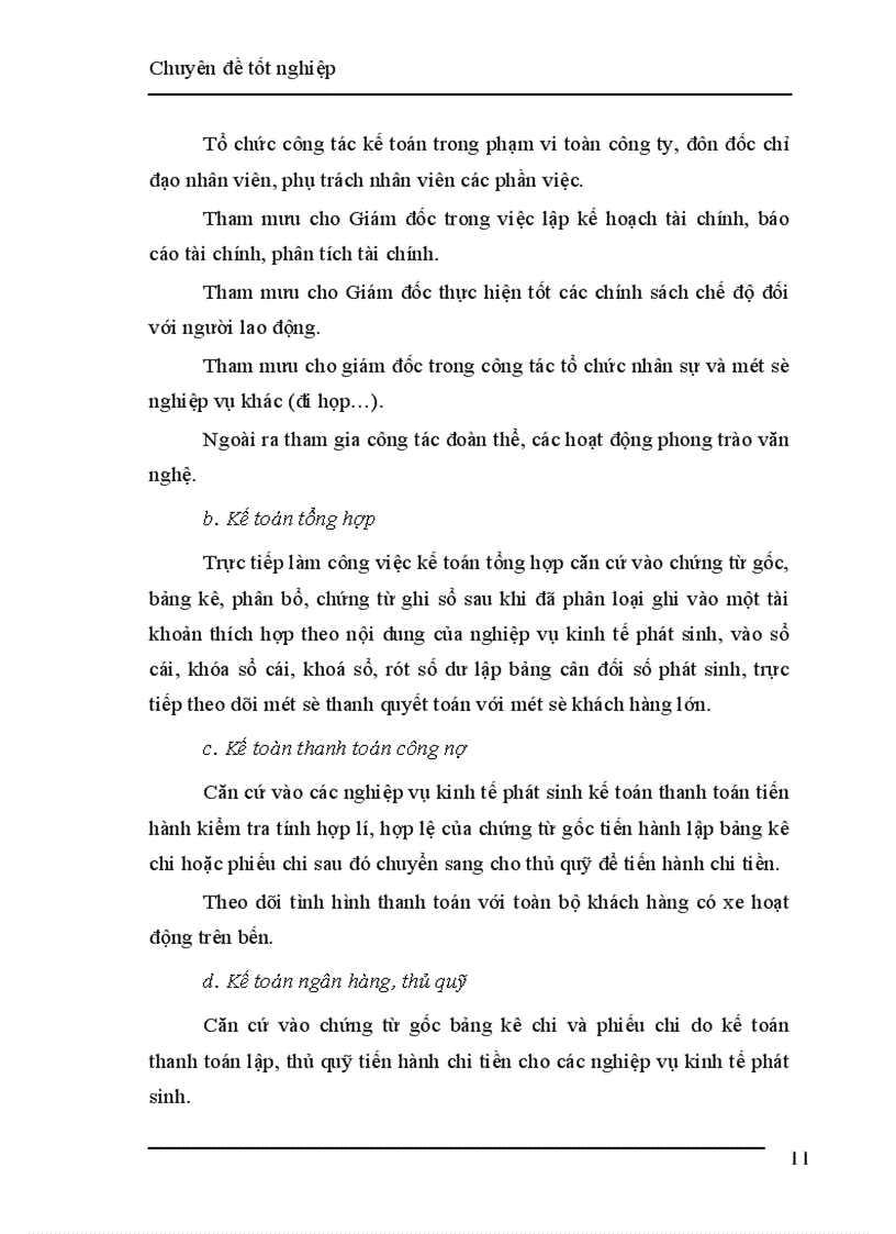 image for page Kế toán nghiệp vụ vốn bằng tiền và các khoản phải thanh toán tại công ty Quản lí bến xe Hà Tây