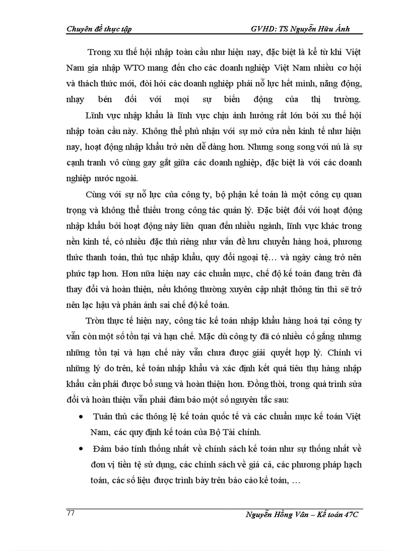 image for page Hoàn thiện kế toán nhập khẩu, tiêu thụ và xác định kết quả hoạt động nhập khẩu tại công ty sản xuất – xuất nhập khẩu tổng hợp Hà Nội
