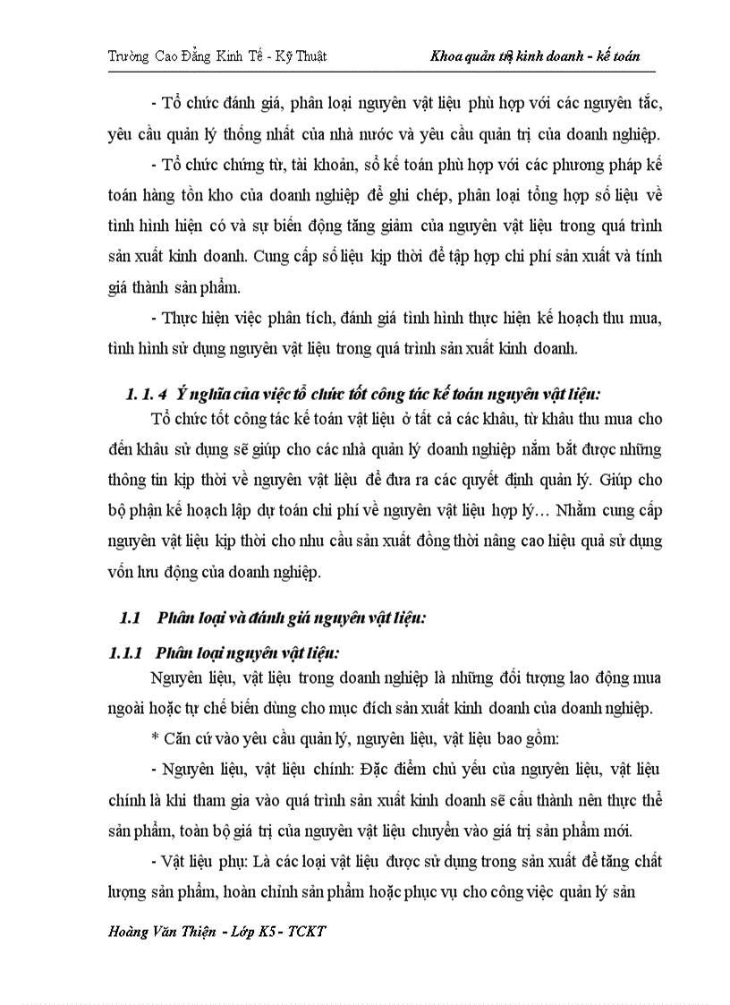image for page Hoàn thiện công tác kế toán nguyên vật liệu tại Công ty Khoáng sản và thương mại Thành Phát