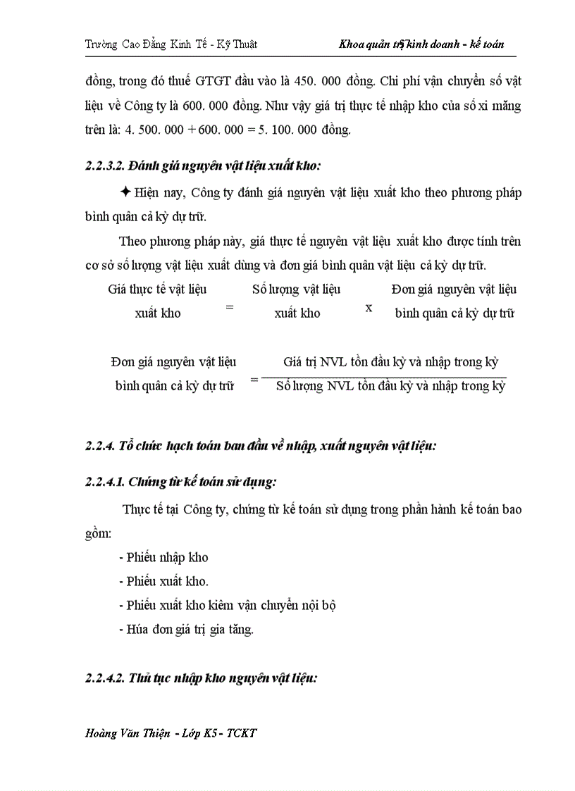 image for page Hoàn thiện công tác kế toán nguyên vật liệu tại Công ty Khoáng sản và thương mại Thành Phát