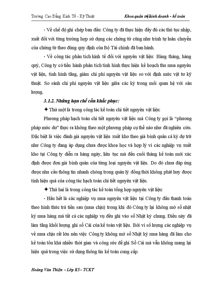 image for page Hoàn thiện công tác kế toán nguyên vật liệu tại Công ty Khoáng sản và thương mại Thành Phát