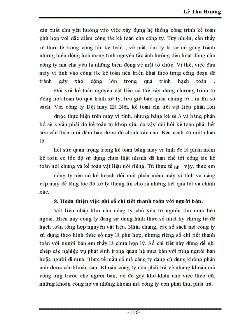 image for page Tổ chức công tác kế toán nguyên vật liệu tại công ty Dệt - May Hà Nội