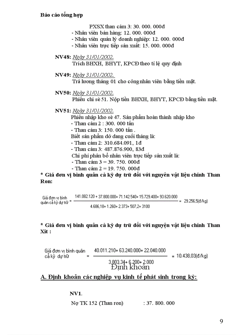 image for page Báo cáo tổng hợp kế toán