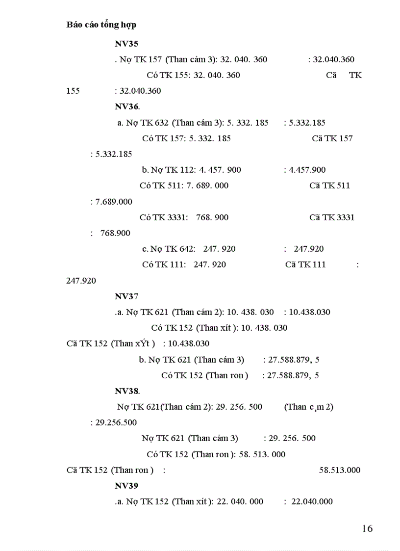 image for page Báo cáo tổng hợp kế toán