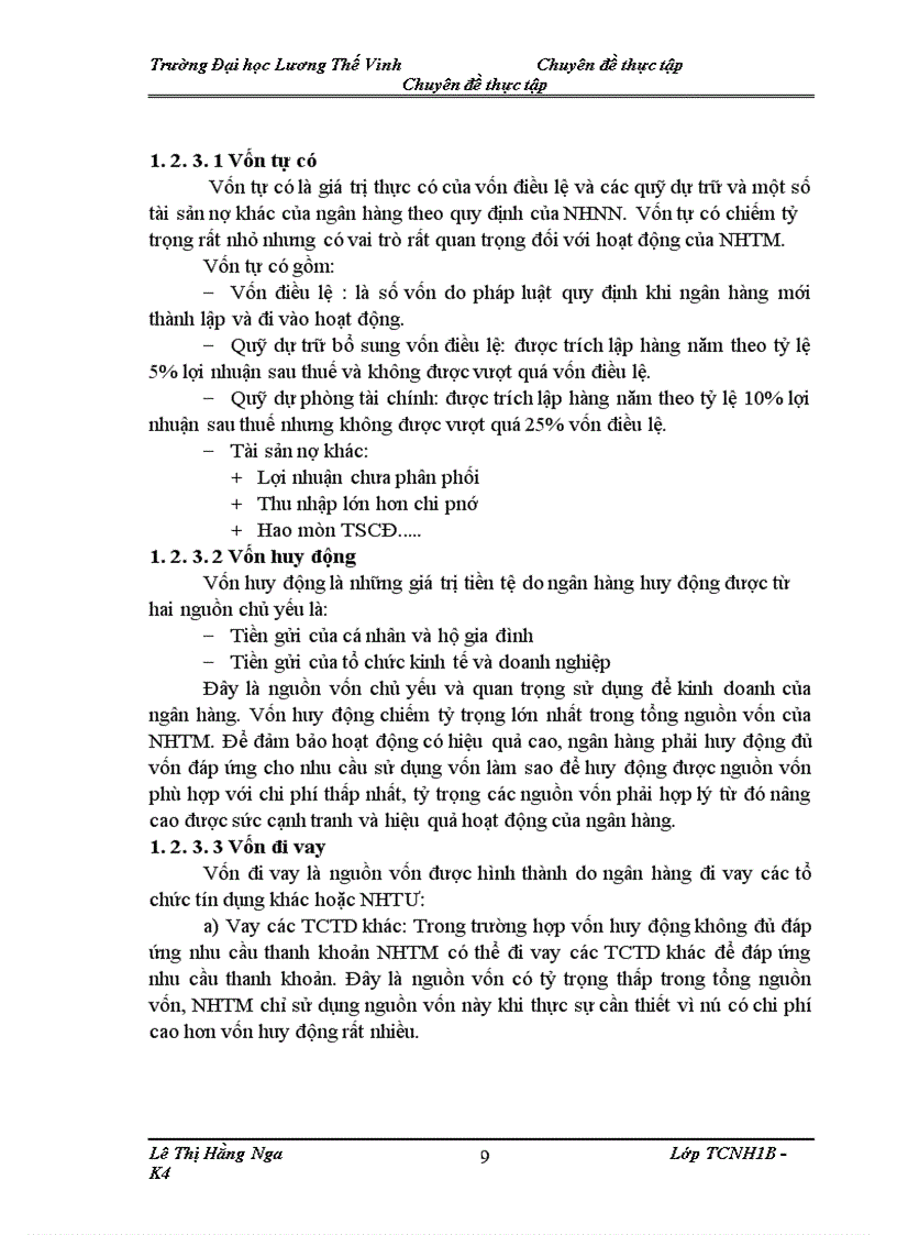 image for page Nâng cao hiệu quả công tác huy động vốn tại Techcombank Nghệ An