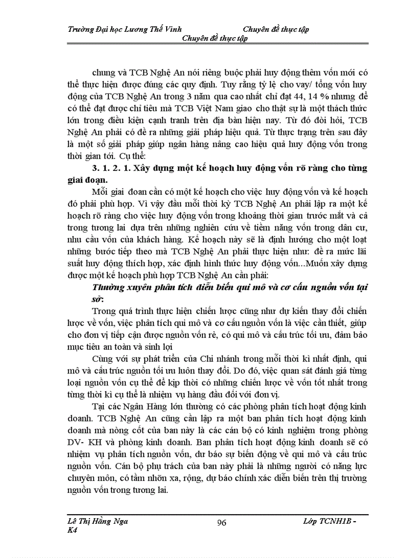 image for page Nâng cao hiệu quả công tác huy động vốn tại Techcombank Nghệ An