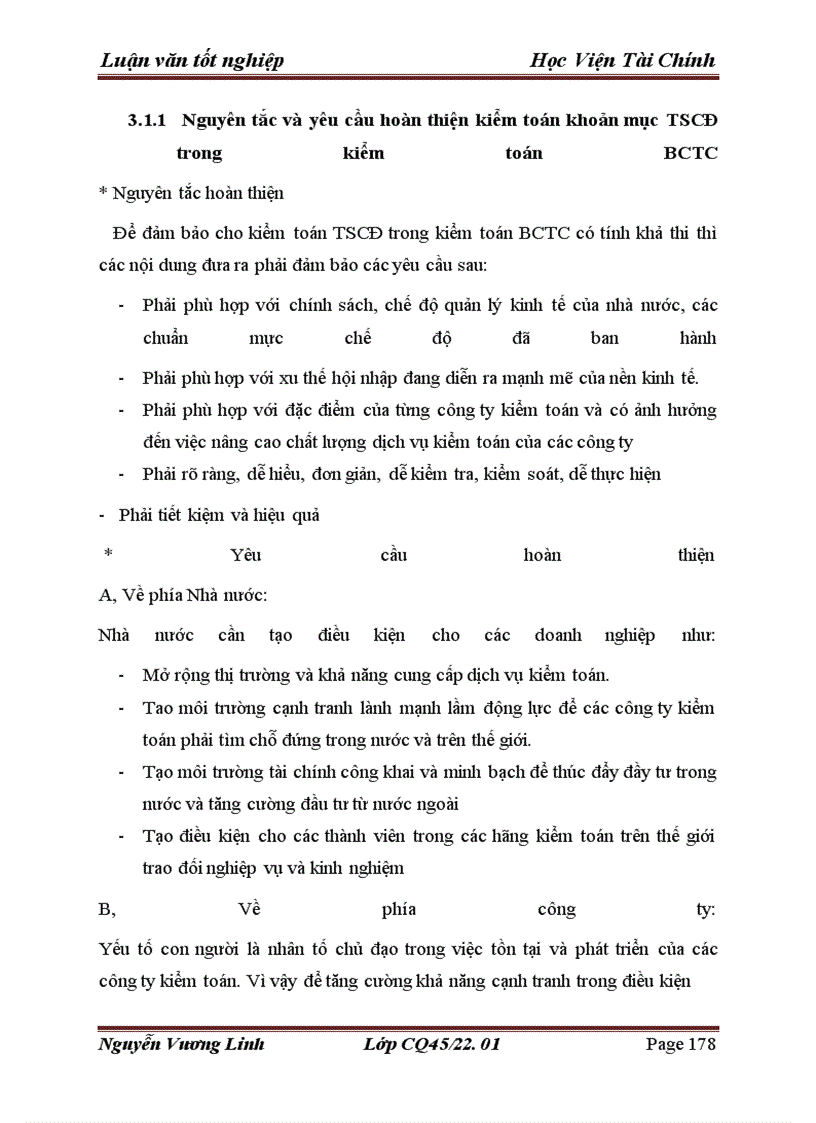 image for page Hoàn thiện quy trình và phương pháp Kiểm toán TSCĐ trong Kiểm toán BCTC tại Công ty TNHH Kiểm toán và Tư vấn tài chính IFC-ACA Group