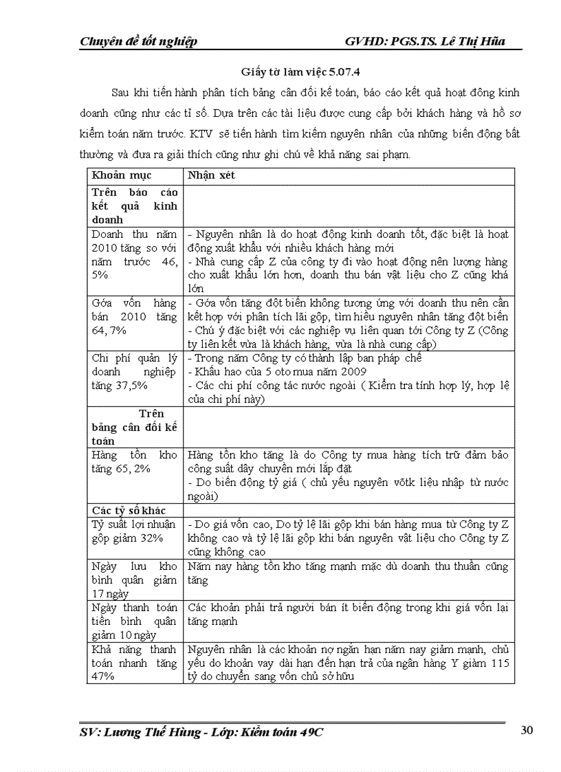 image for page Vận dụng quy trình kiểm toán vào kiểm toán CPSX và tính giá thành sản phẩm trong kiểm toán Báo cáo tài chính do Công ty TNHH Kiểm toán và tư vấn A&C thực hiện
