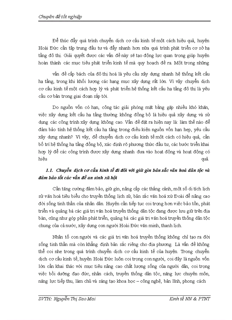 image for page Thực trạng và giải phỏp chuyển dịch cơ cấu kinh tế nụng thụn theo ngành huyện Hoài Đức – Tp. Hà Nội