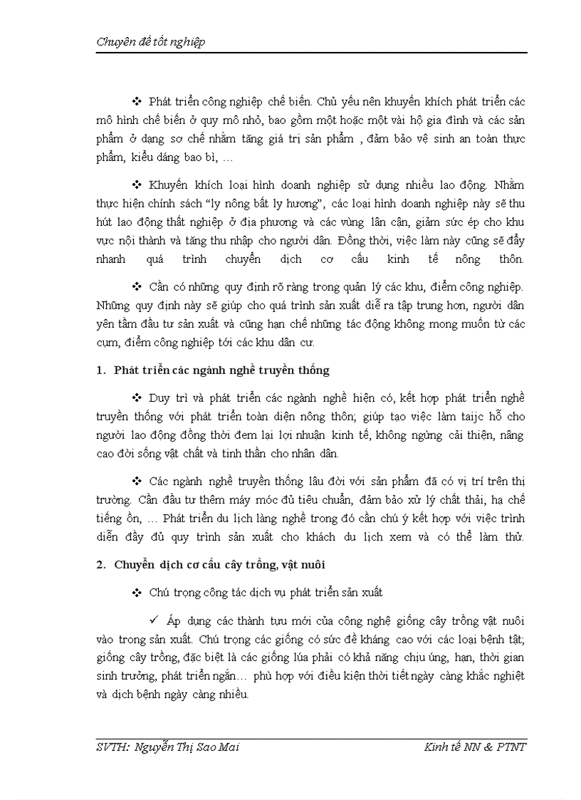 image for page Thực trạng và giải phỏp chuyển dịch cơ cấu kinh tế nụng thụn theo ngành huyện Hoài Đức – Tp. Hà Nội