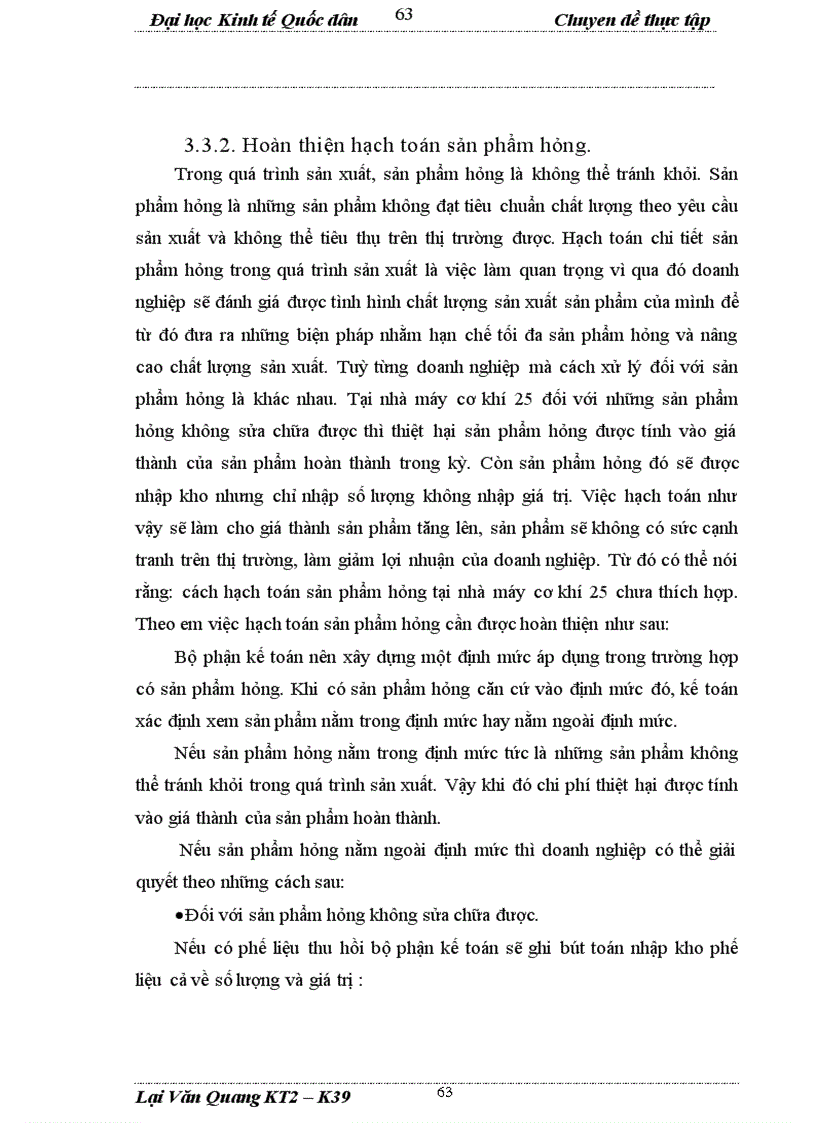 image for page Hoàn thiện kế toán chi phí sản xuất và tính giá thành sản phẩm tại Nhà máy cơ khí 25 thuộc Tổng cục công nghiệp quốc phòng - Bộ quốc phòng