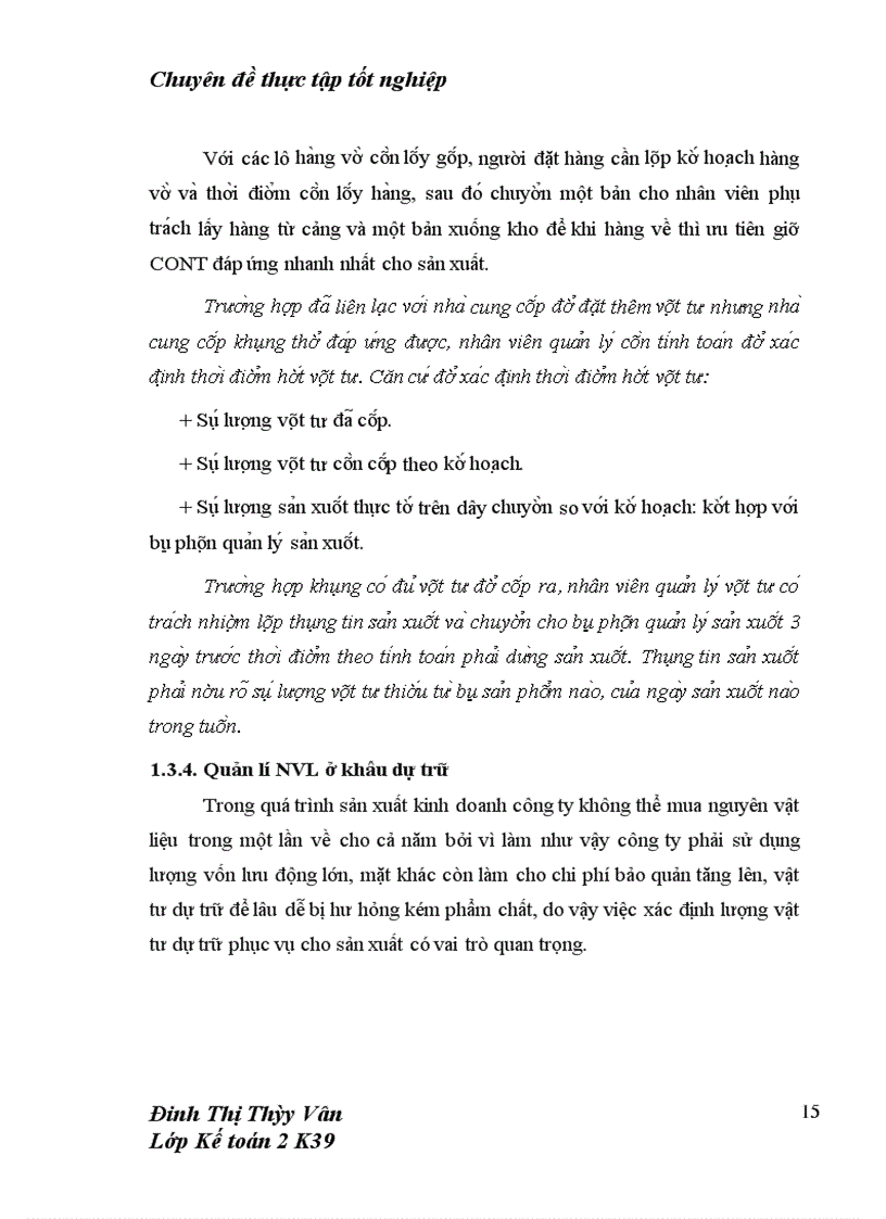image for page Hoàn thiện công tác kế toán nguyên vật liệu tại công ty TNHH Hệ thống dây Sumi - Hanel