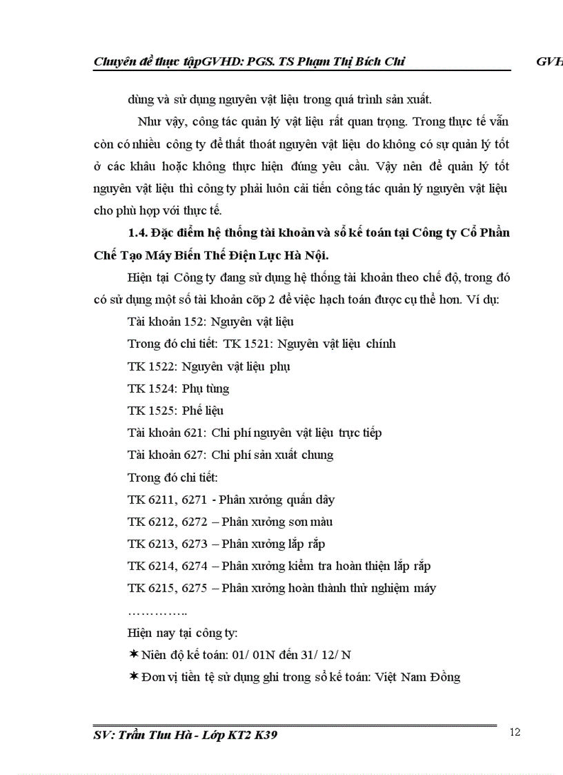 image for page Hoàn thiện kế toán nguyên vật liệu tại Công ty Cổ Phần Chế Tạo Máy Biến Thế Điện Lực Hà Nội.