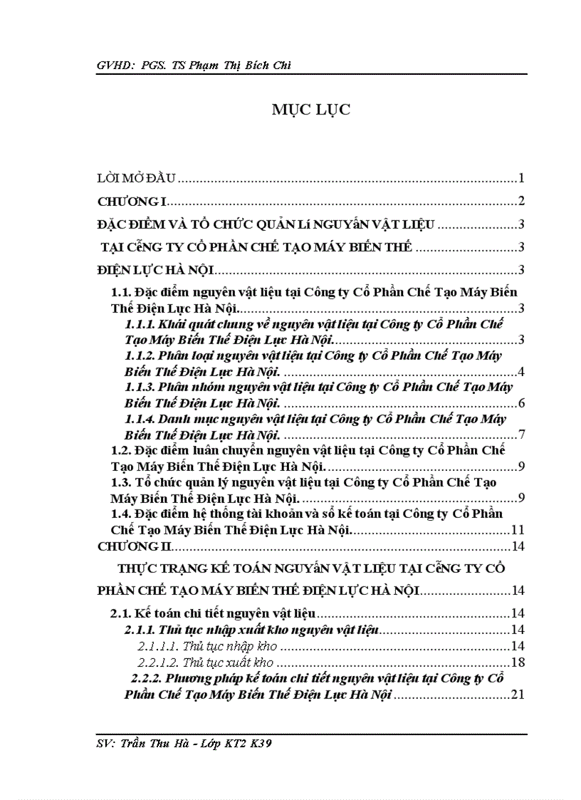 image for page Hoàn thiện kế toán nguyên vật liệu tại Công ty Cổ Phần Chế Tạo Máy Biến Thế Điện Lực Hà Nội.