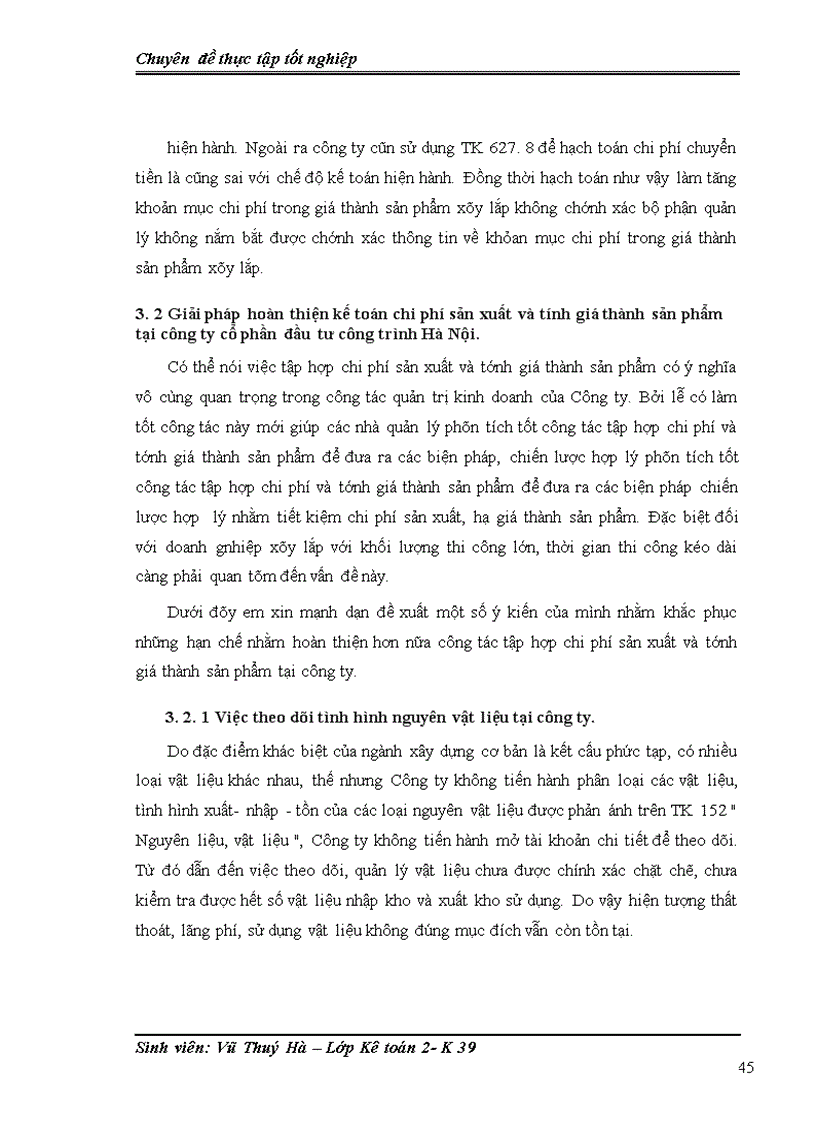 image for page Hoàn thiện Kế toán chi phí sản xuất và tính giá thành sản phẩm tại Công ty Cổ phần Đầu tư Công trình Hà Nội