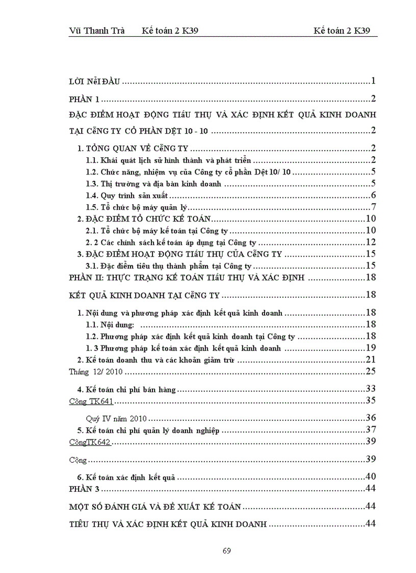 image for page Hoàn thiện công tác kế toán tiêu thụ và xác định kết quả tiêu thụ tại công ty cổ phần dệt 10-10