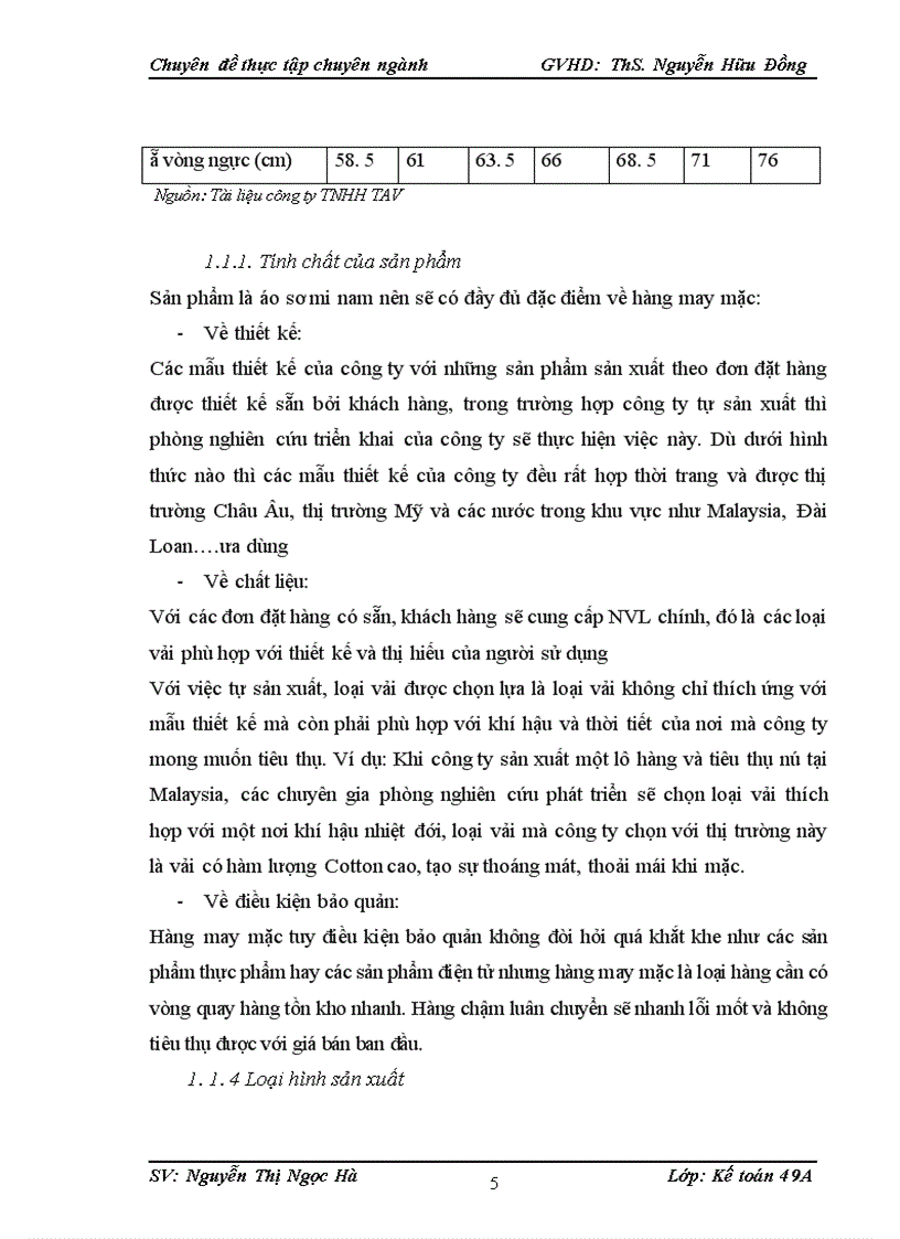 image for page Hoàn thiện kế toán chi phí sản xuất và tính giá thành sản phẩm tại công ty TNHH TAV