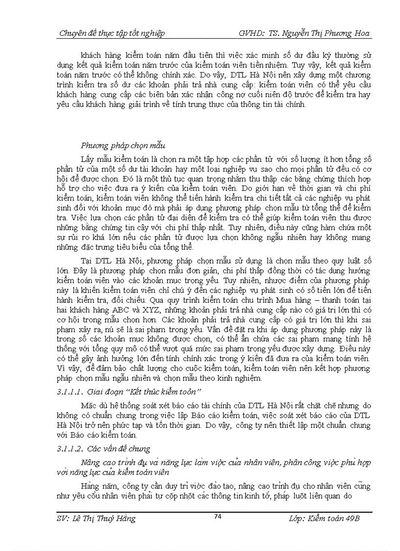 image for page Hoàn thiện quy trình kiểm toán chu trình Mua hàng – thanh toán trong kiểm toán Báo cáo tài chính do Công ty TNHH Kiểm toán DTL – văn phòng Hà Nội thực hiện