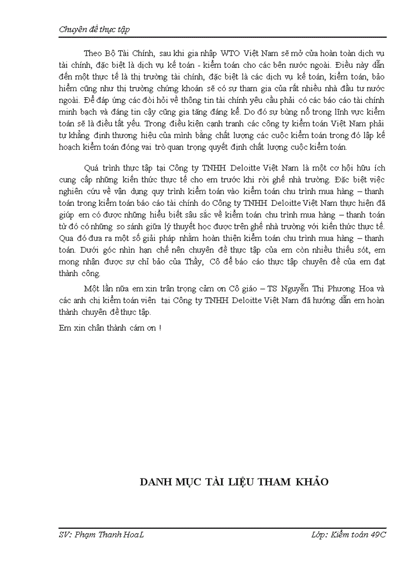 image for page Vận dụng quy trình kiểm toán vào kiểm toán chu trình mua hàng – thanh toán trong kiểm toán báo cáo tài chính do Công ty TNHH Deloitte Việt Nam thực hiện