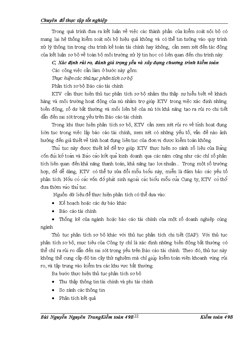 image for page Vận dụng quy trình kiểm toán vào kiểm toán Tài sản cố định trong kiểm toán Báo cáo tài chính do Công ty Hợp danh Kiểm toán Việt Nam thực hiện
