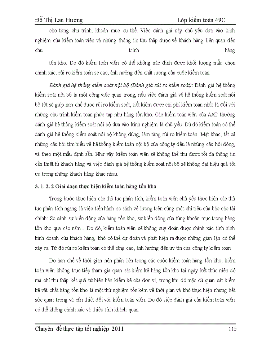 image for page Hoàn thiện quy trình kiểm toán hàng tồn kho trong kiểm toán báo cáo tài chính do công ty TNHH dịch vụ Kiểm toán, Kế toán và Tư vấn thuế AAT thực hiện
