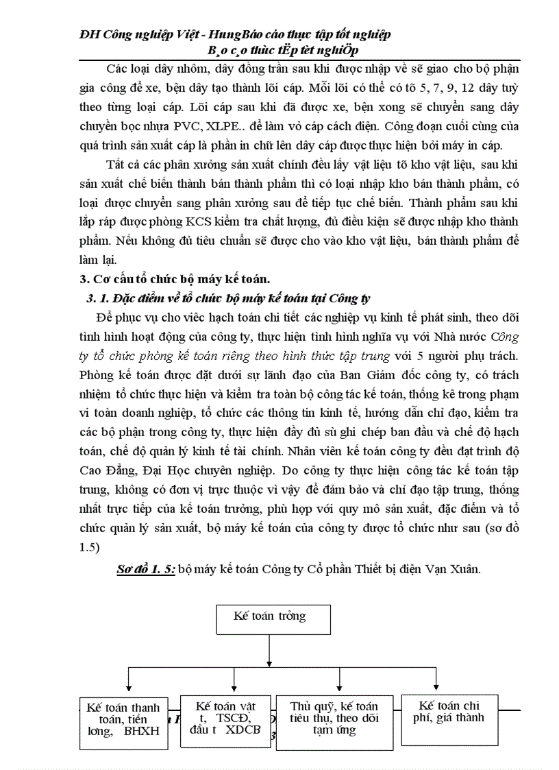 image for page Kế toán chi phí sản xuất và tính giá thành sản phẩm tại Công ty Cổ phần thiết bị điên Vạn Xuân