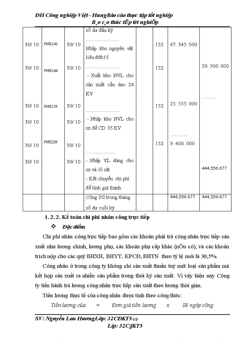 image for page Kế toán chi phí sản xuất và tính giá thành sản phẩm tại Công ty Cổ phần thiết bị điên Vạn Xuân