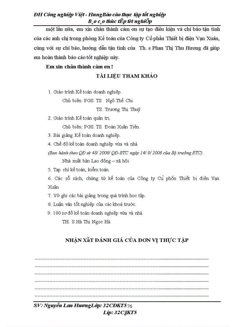 image for page Kế toán chi phí sản xuất và tính giá thành sản phẩm tại Công ty Cổ phần thiết bị điên Vạn Xuân