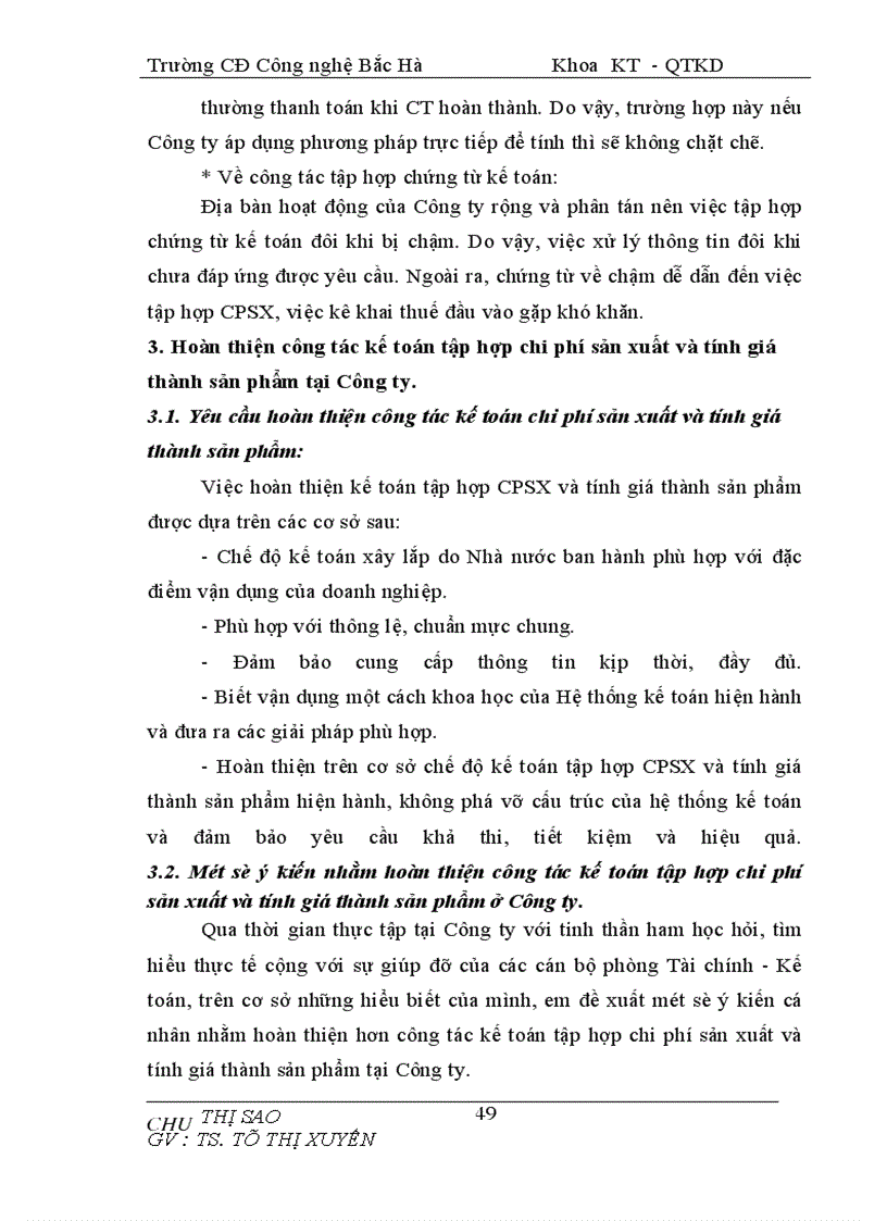 image for page Kế toán tập hợp chi phí Sản xuất và tính giá thành sản phẩm tại Doanh nghiệp tư nhân Phương Nam