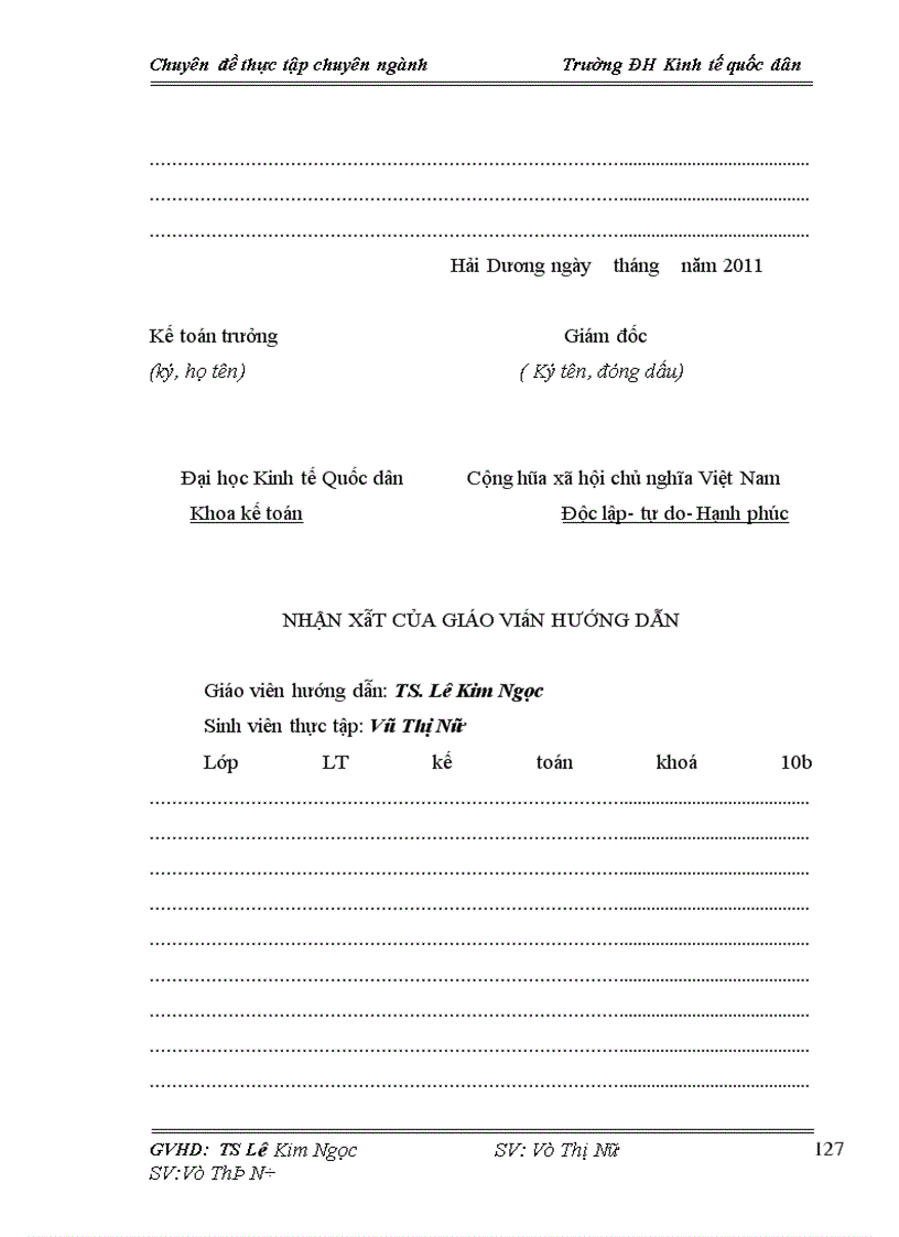 image for page Hoàn thiện kế toán nguyên liệu, vật liệu tại công ty cổ phần Bia- rượu Hải Đà