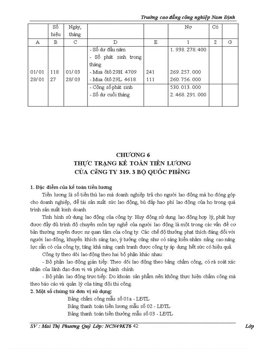 image for page Báo cáo thực tập tại Công ty 319.3 Bộ Quốc Phòng