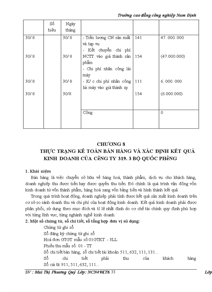 image for page Báo cáo thực tập tại Công ty 319.3 Bộ Quốc Phòng