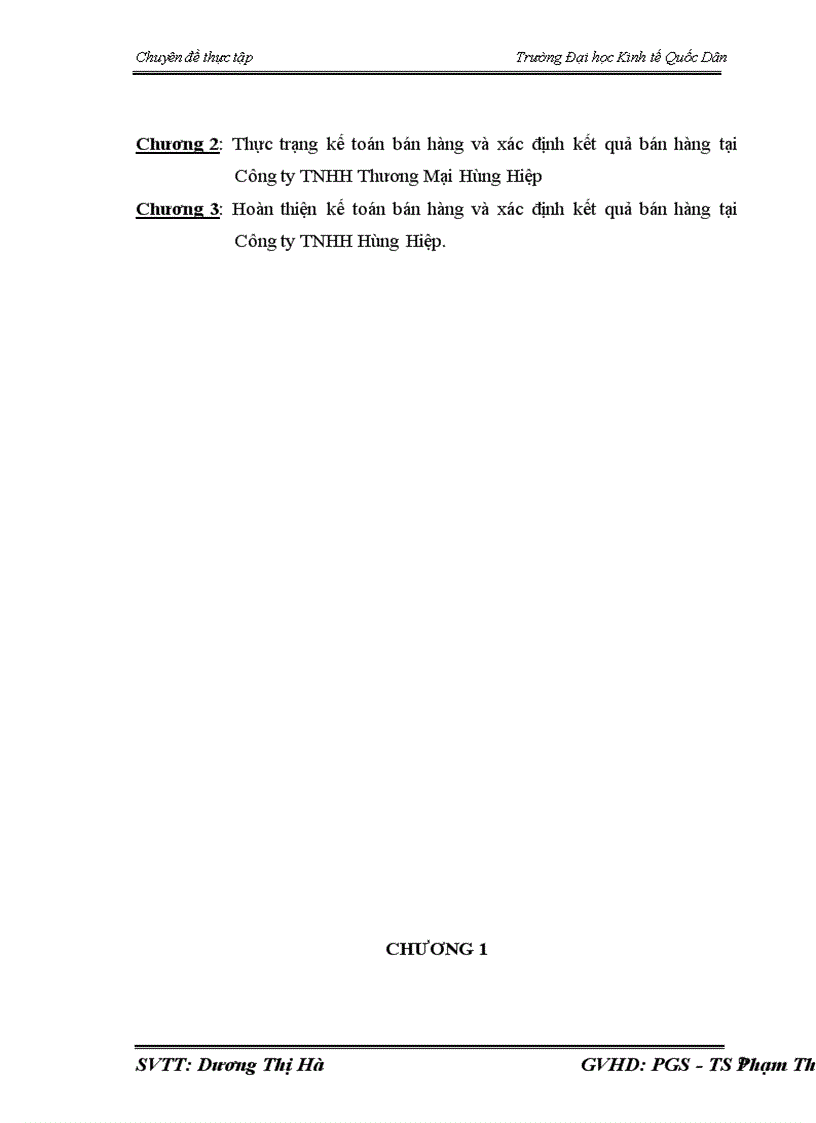 image for page Hoàn thiện kế toán bán hàng và xác định kết quả bán hàng tại Công ty TNHH Thương Mại Hùng Hiệp