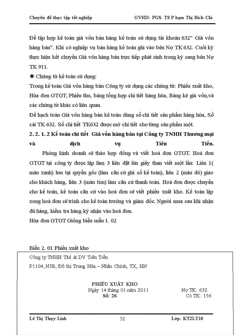 image for page Kế toán tiêu thụ và xác định kết quả tiêu thụ hàng hoá tại Công ty trách nhiệm hữu hạn Thương mại và dịch vụ Tiên Tiến