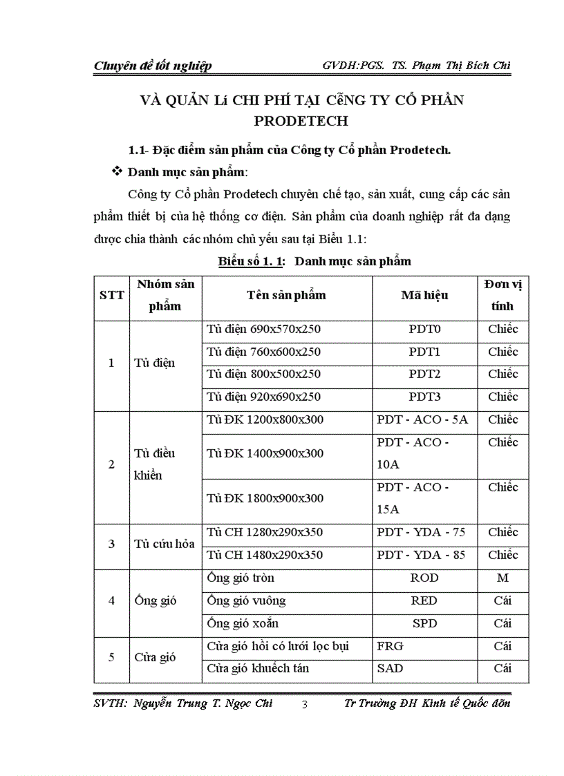 image for page Hoàn thiện kế toán chi phí sản xuất và tính giá thành sản phẩm tại Công ty Cổ phần Prodetech.