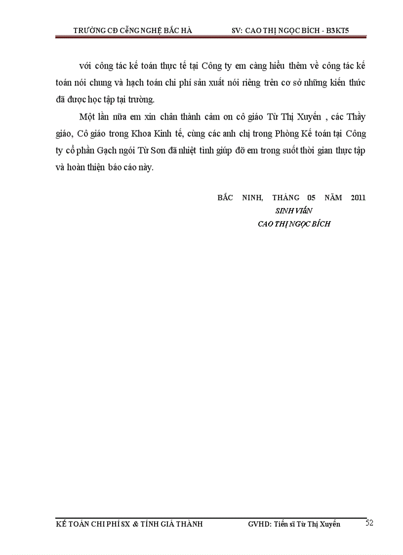 image for page Hoàn thiện kế toán chi phí sản xuất và tính giá thành sản phẩm tại Công ty cổ phần Viglacera Từ Sơn