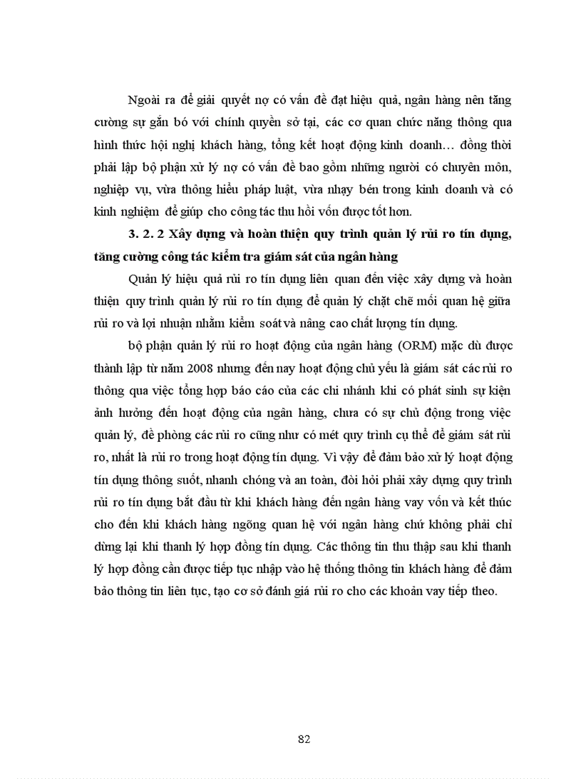 image for page Nâng cao chất lượng tín dụng tại ngân hàng TMCP Nhà Hà Nội