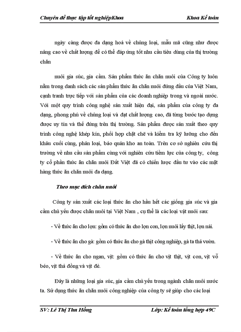 image for page Hoàn thiện kế toán bán hàng tại công ty cổ phần thức ăn chăn nuôi Đất Việt
