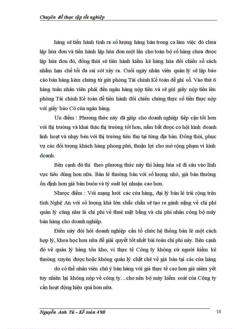 image for page Hoàn thiện kế toán bán hàng và xác định kết quả bán hàng tại Công ty Cổ phần Thương mại và Xây dựng Hùng Thảo