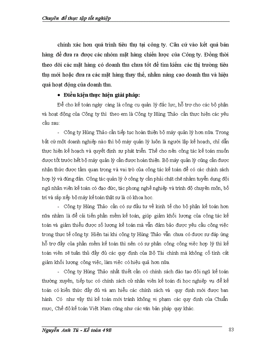 image for page Hoàn thiện kế toán bán hàng và xác định kết quả bán hàng tại Công ty Cổ phần Thương mại và Xây dựng Hùng Thảo